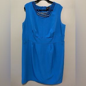 Laura Plus Women’s Blue Office Party Dress Size 18W